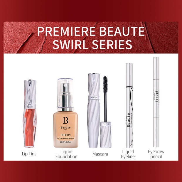 Premiere Beaute PB Velvet Matte Lip Tint Silver Swirl Series Tahan Lama Lipstik Lipcream
