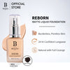 Premiere Beaute Reborn Matte Liquid Foundation Make Up(Long Lasting Up to 24 Hours)
