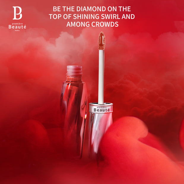 Premiere Beaute PB Velvet Matte Lip Tint Silver Swirl Series Tahan Lama Lipstik Lipcream