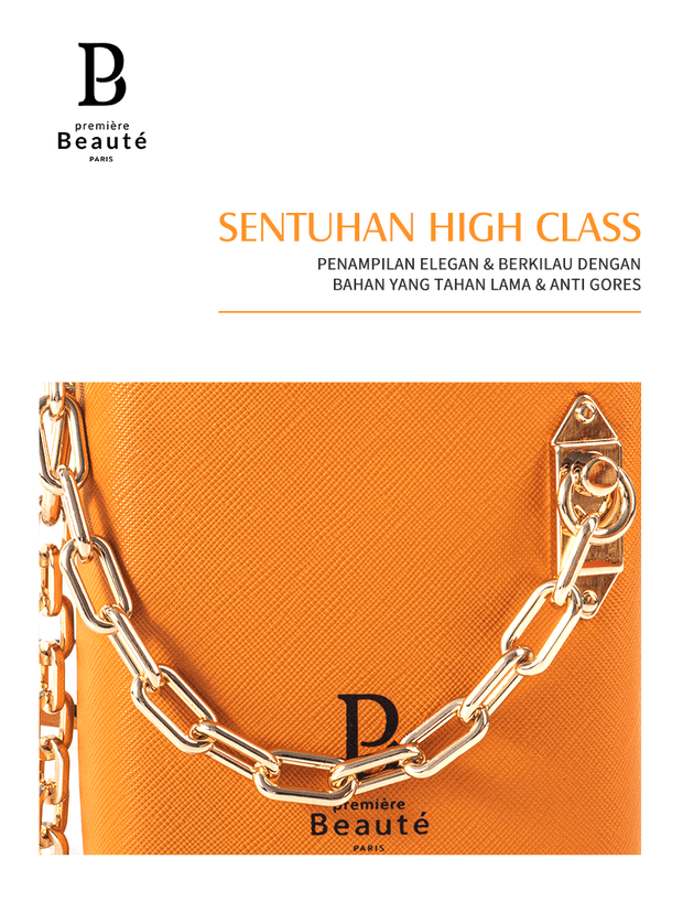 <b>Orange Hand Carry Bag/ Mini Sling Bag </b><br> Exquisite, multi-purpose, tear-resistant