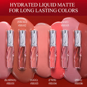 Premiere Beaute PB Velvet Matte Lip Tint Silver Swirl Series Tahan Lama Lipstik Lipcream