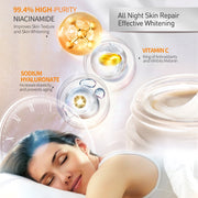 <b>Luminous White Glow Brightening Night Cream</b>