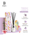 <b> Reed Diffuser Tropic Series 45ml Pure World Series 100ml</b><br>Long Lasting, Natural & Imported Flavor