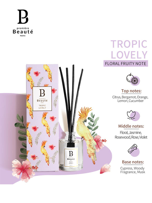 <b> Reed Diffuser Tropic Series 45ml Pure World Series 100ml</b><br>Long Lasting, Natural & Imported Flavor