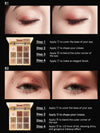 <b>All-in-one Eye Shadow Palette 9 Color Golden Flow  Buy 2 get 1 gift</b><br>