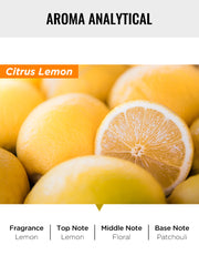 lemon scented candle