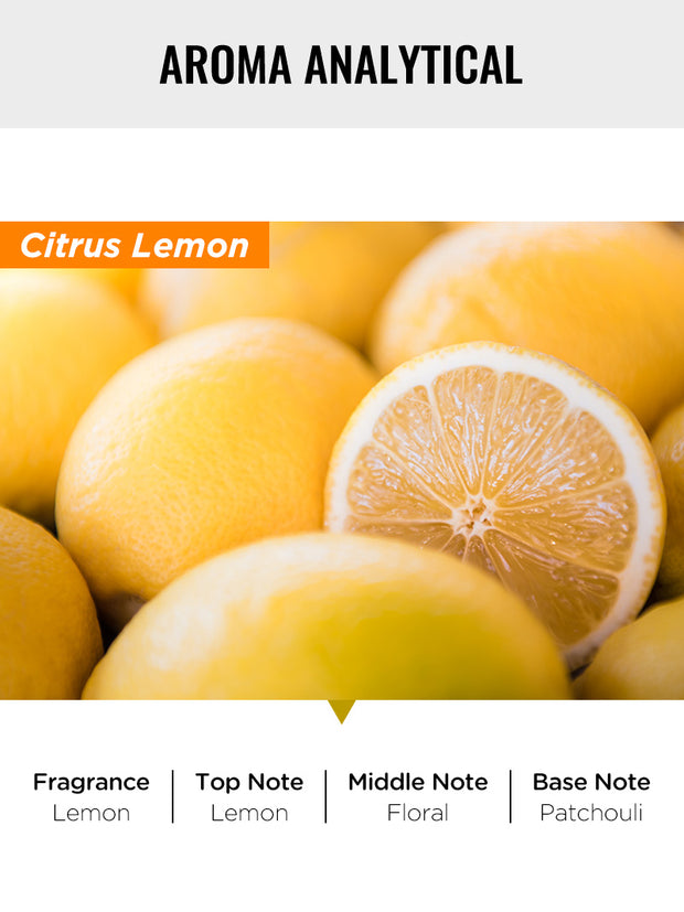 lemon scented candle