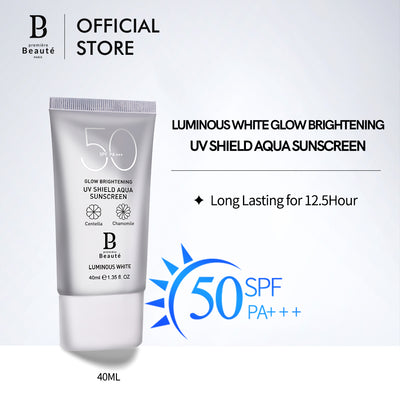<b>Luminous White Glow Brightening UV Shield Aqua Sunscreen</b>