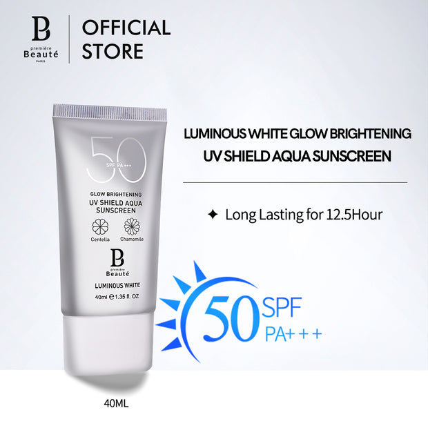<b>Luminous White Glow Brightening UV Shield Aqua Sunscreen</b>