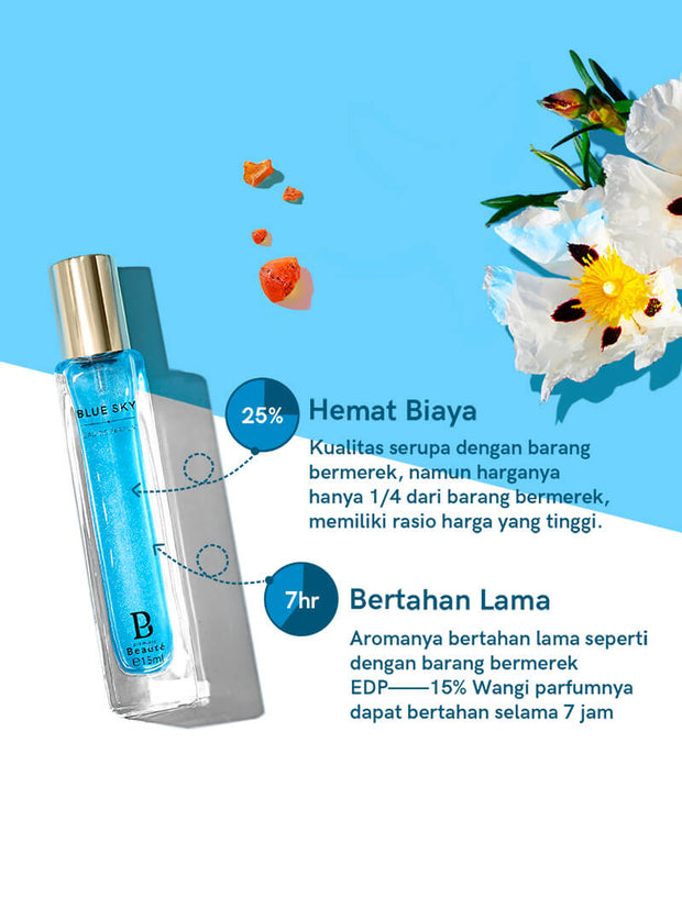 <b>Fashion Neon BLUE SKY Eau De Parfum 50ml/15ml</b><br>Woody aquatic/unisex