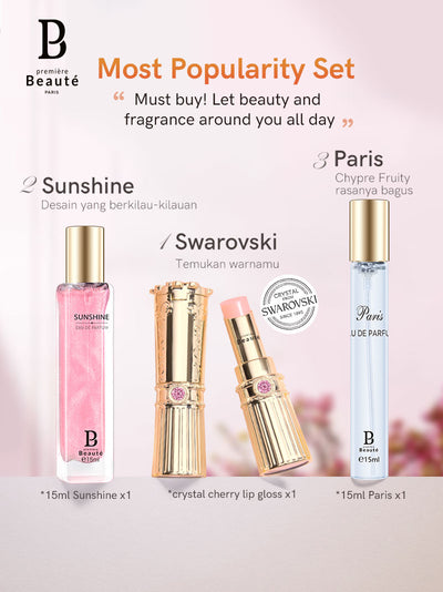 <b> Most Popularity Set Lip Gloss Paris 15ml Sunshine 15ml Up to 10% Off</b>