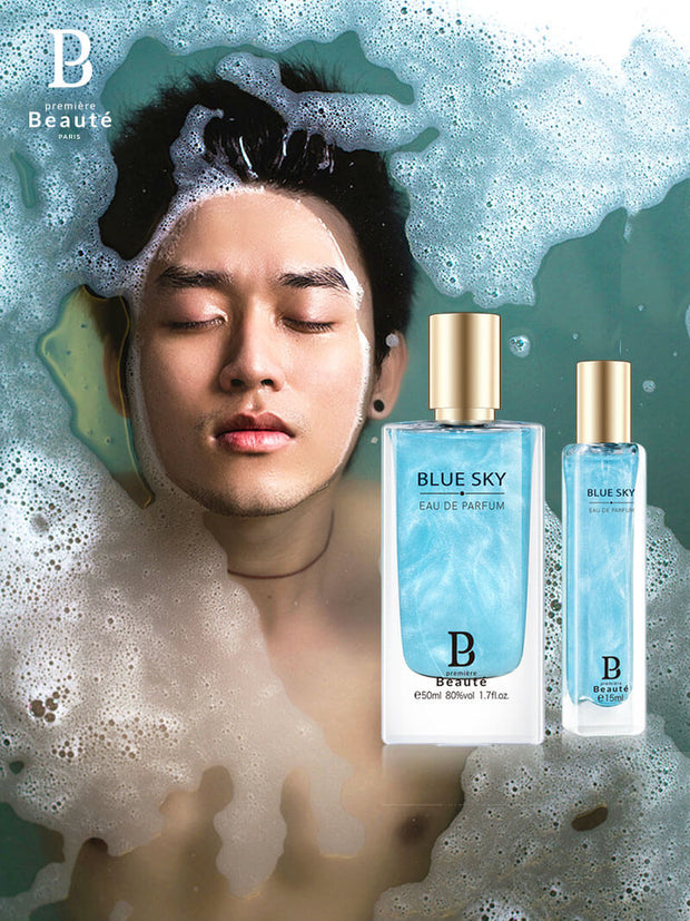 <b>Fashion Neon BLUE SKY Eau De Parfum 50ml/15ml</b><br>Woody aquatic/unisex