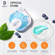 <b> Premiere Beaute Facial Mask Pomegranate 10g Natural Fruit Organic Jelly Essence Sheet Mask wajah </b>